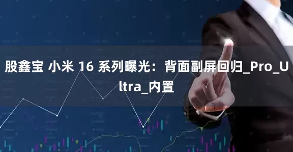 股鑫宝 小米 16 系列曝光：背面副屏回归_Pro_Ultra_内置