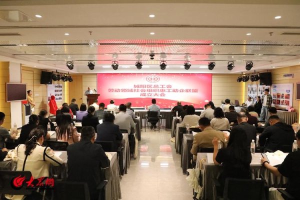 博牛配资 城阳区总工会劳动领域社会组织惠工助企联盟正式成立